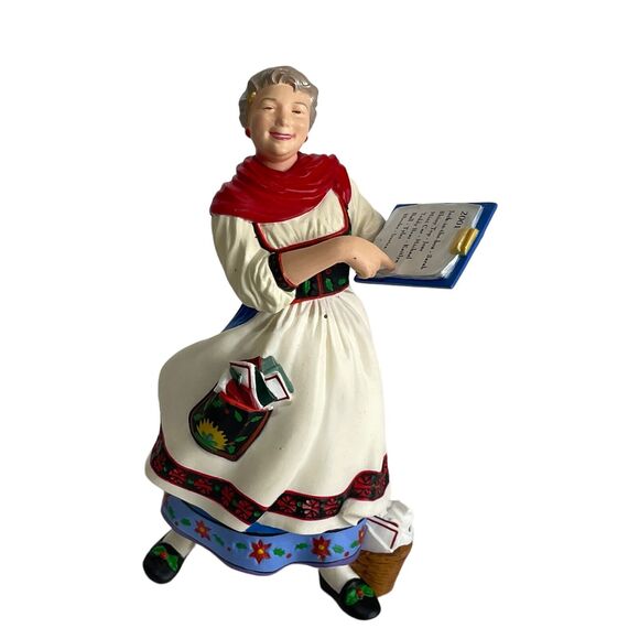 HALLMARK Keepsake 2001 LETTERA GLOBUS AND MRS. CLAUS Christmas Ornaments - Picture 6 of 11